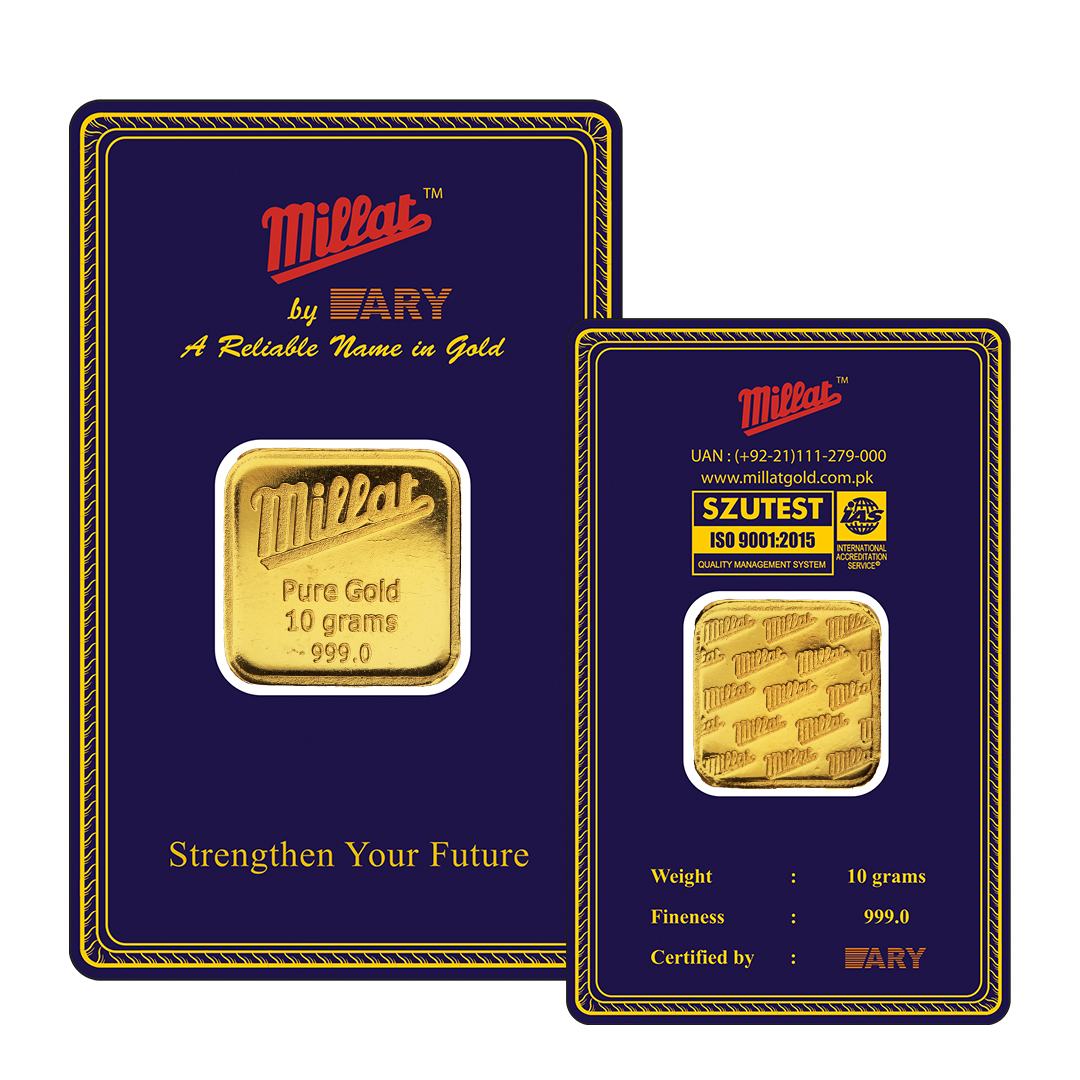10-Gram Gold Bar (ARY Verified)