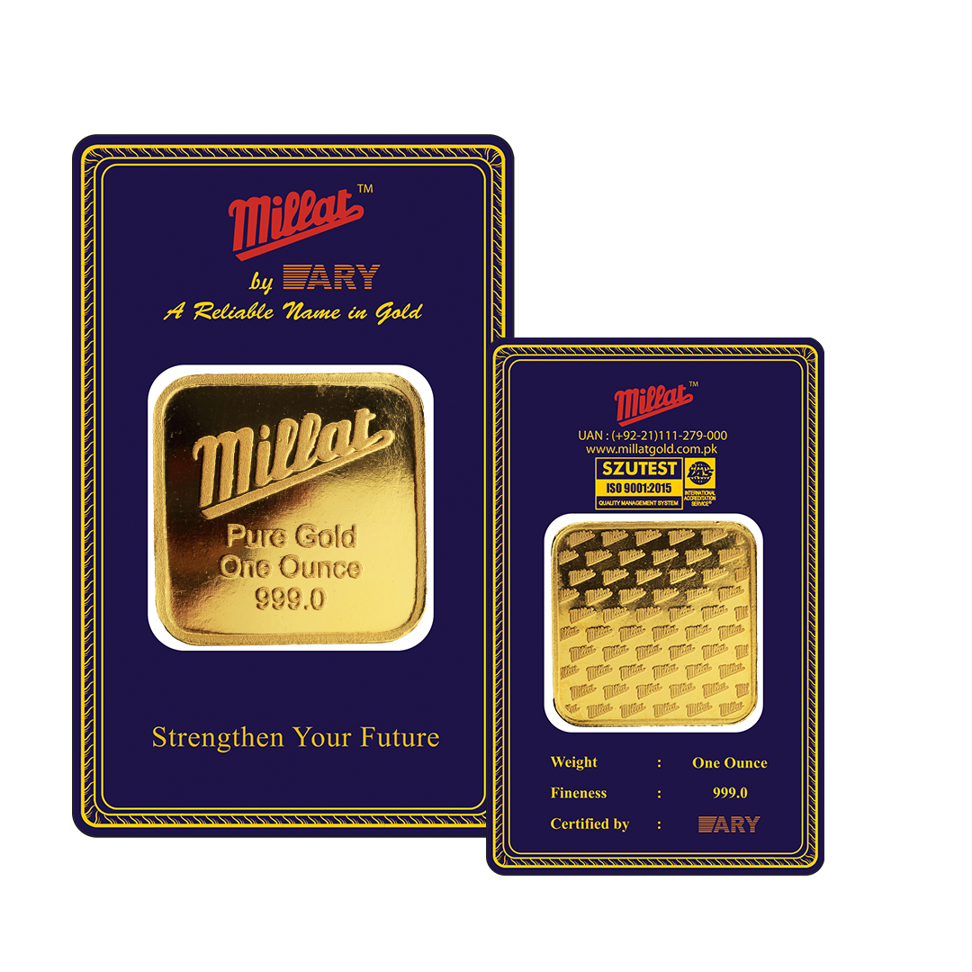 1-Ounce Gold Bar (ARY Verified)