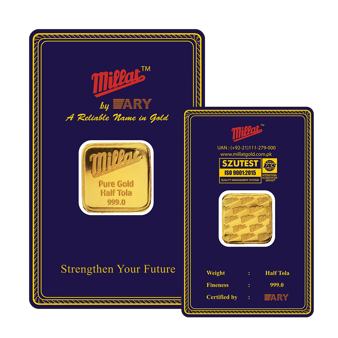 Half-Tola Gold Bar (ARY Verified)