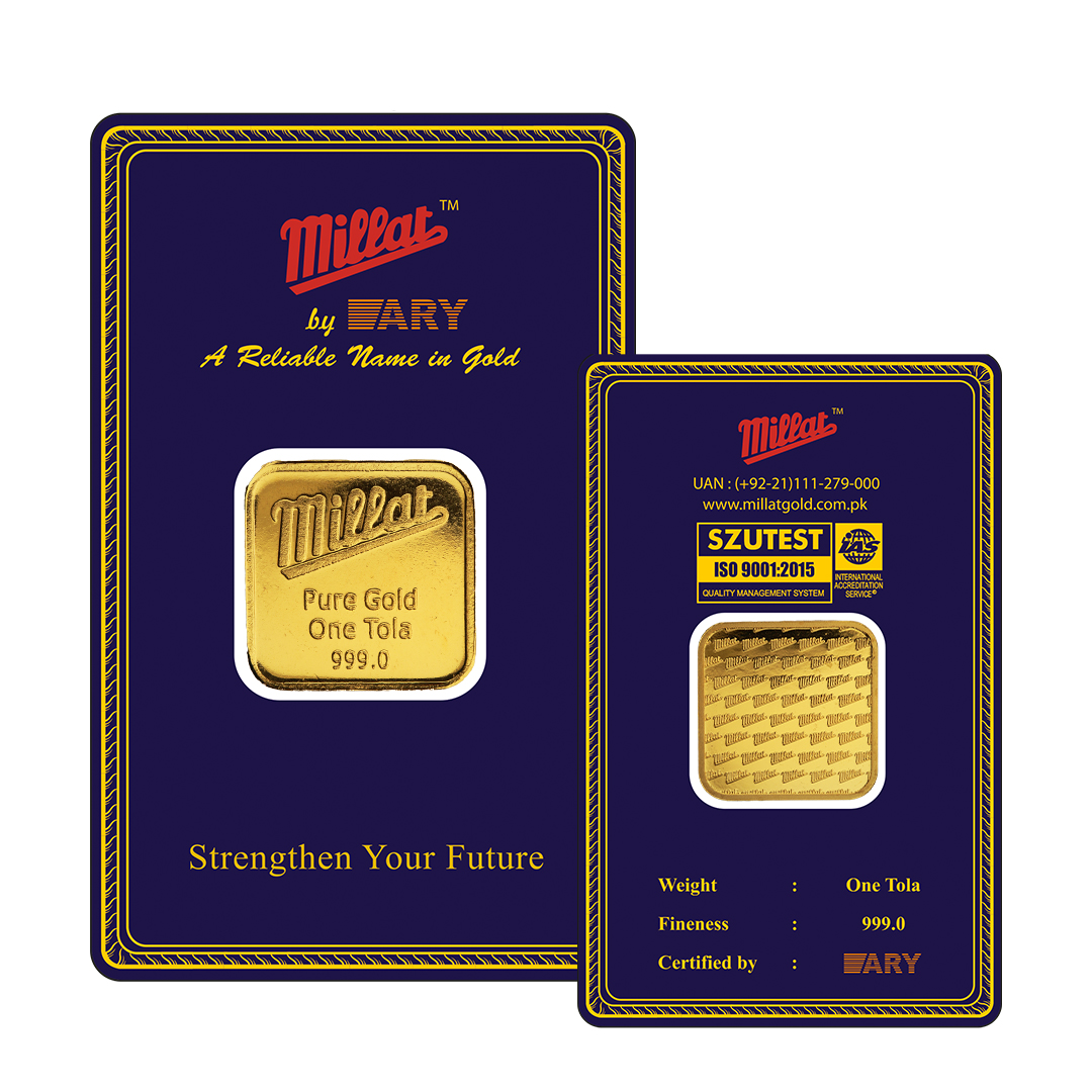 1-Tola Gold Bar (ARY Verified)