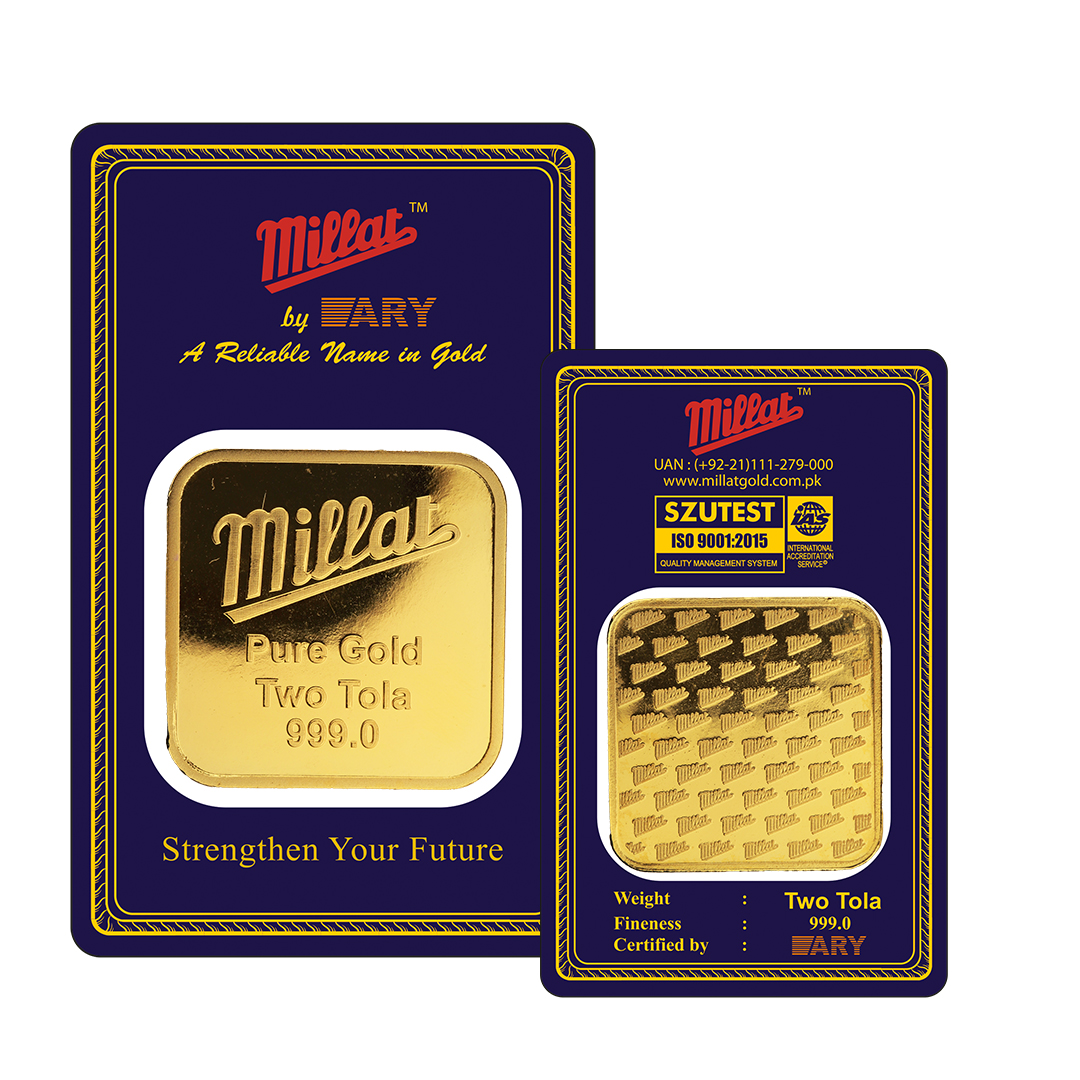 2-Tola Gold Bar (ARY Verified)