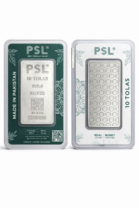 10-Tola Silver Bar (PSL Verified)